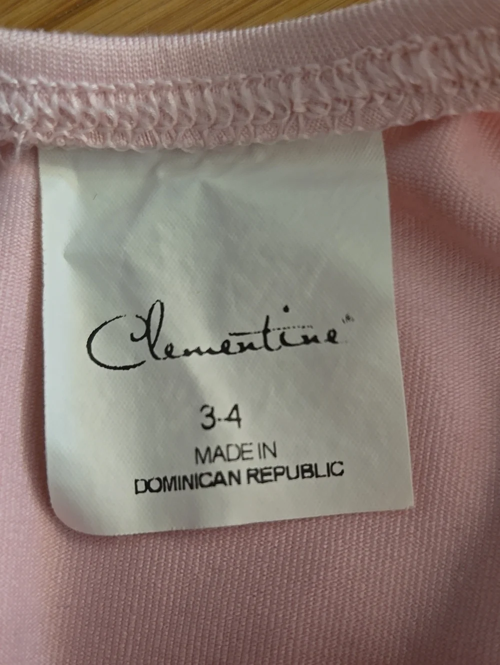 Light Pink Flutter Sleeve Ballet Dance Dress 3-4T
